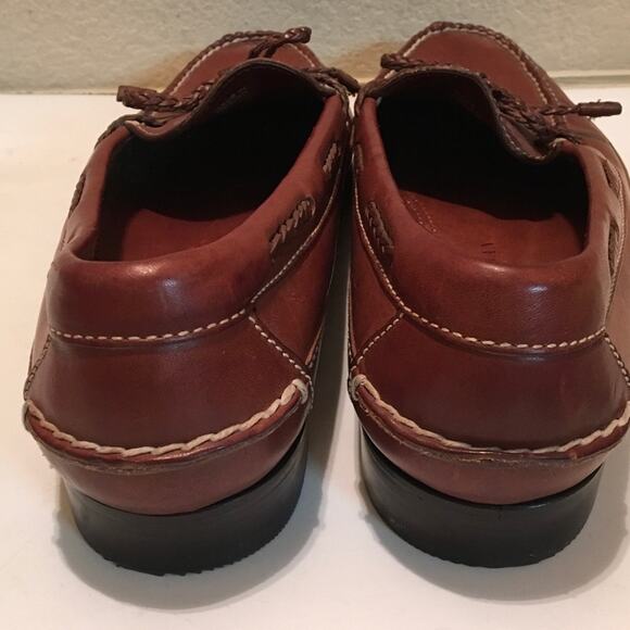 Cole HAAN Top Siders BROWN leather cushion Size 9 main image 8